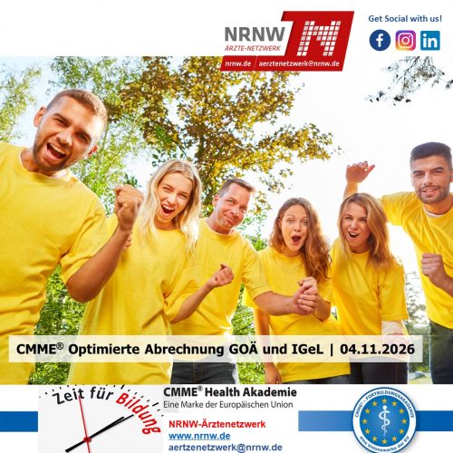 Fortbildung Abrechnung GOÄ und IGeL