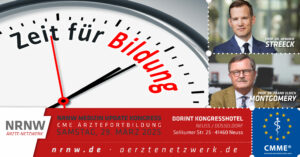 Mehr über den Artikel erfahren Prof. Dr. Hendrik Streeck, Mitglied des deutschen Bundestages, Prof. Dr. Frank Ulrich Montgomery, Ehrenpräsident des Bundesärztekammer