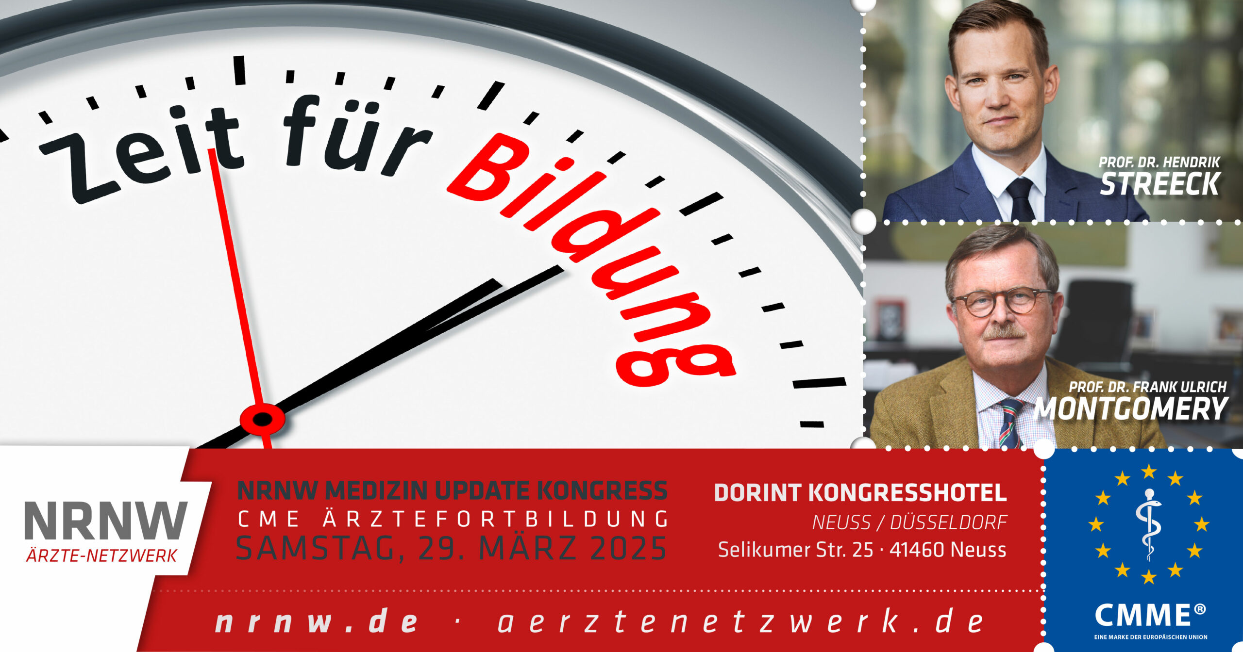 Mehr über den Artikel erfahren Prof. Dr. Hendrik Streeck, Mitglied des deutschen Bundestages, Prof. Dr. Frank Ulrich Montgomery, Ehrenpräsident des Bundesärztekammer