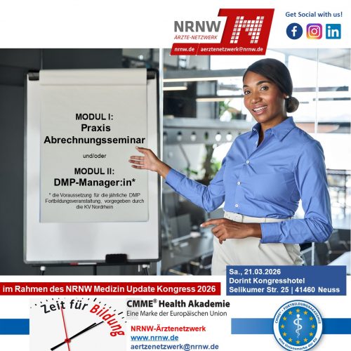 Abrechnungsseminar und/oder DMP Manager:in