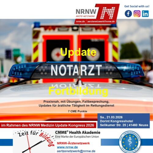 Update Notarztfortbildung - 7 Punkte