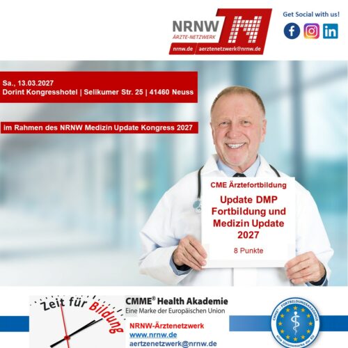 Update DMP Fortbildung und Medizin Update 2027 – 8 Punkte