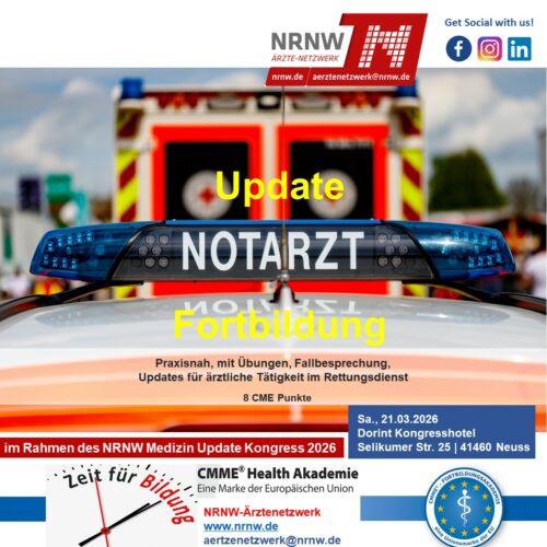 Update Notarztfortbildung – 8 Punkte