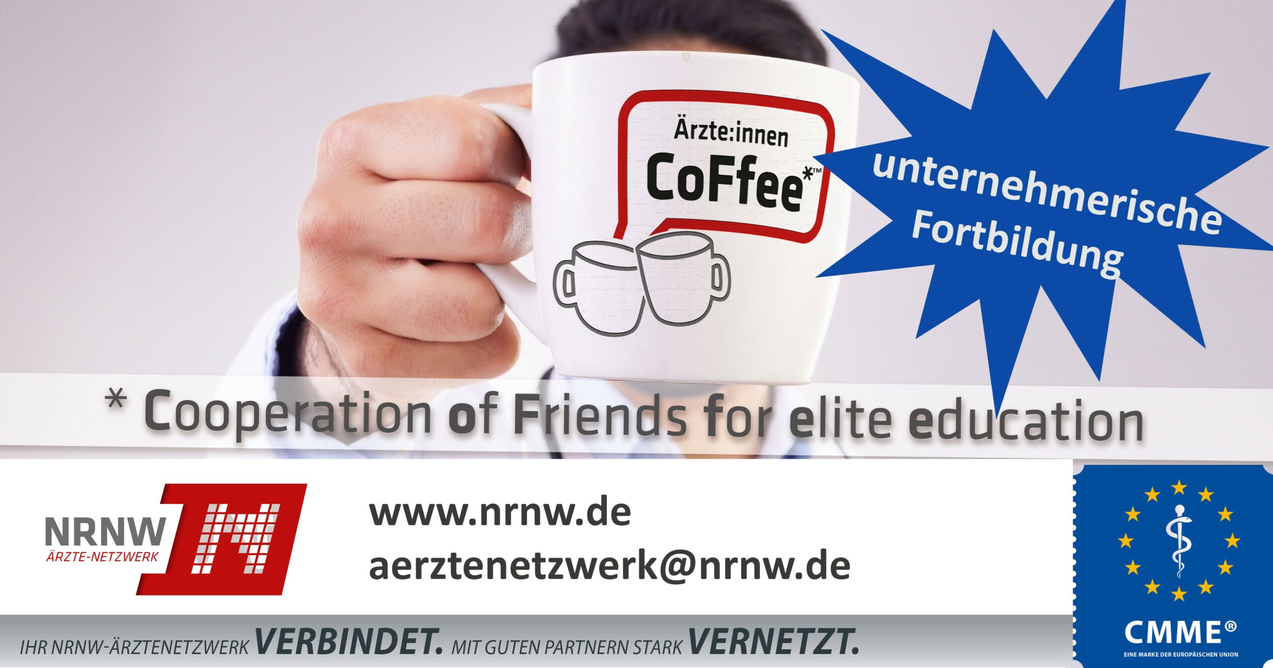 Unternehmerische Ärztefortbildung ÄrzteCoFfee 26 Modul I-III